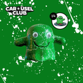 Green splatter Vinyl Ghost collectible figure for record players